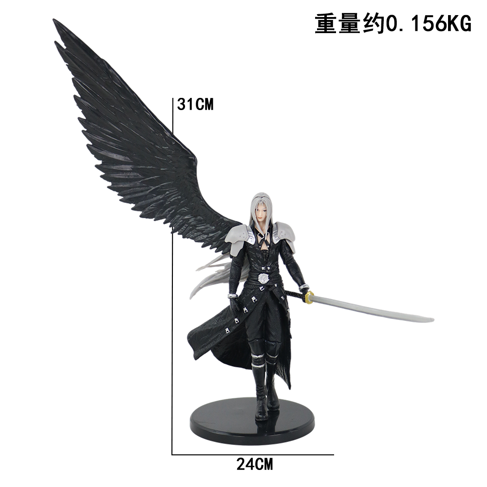 Model Kit Final Fantasy - โมเดลเซฟริออธ แองเจิล จากเกม Final Fantasy ของสะสม