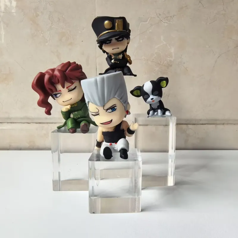 Model Kit Jojo - 4 ชิ้น/ชุด จ๊อจ๊อ สตาร์ดัสต์ ครูเซเดอร์ส ฟิกเกอร์ตุ๊กตาหุ่นนอน