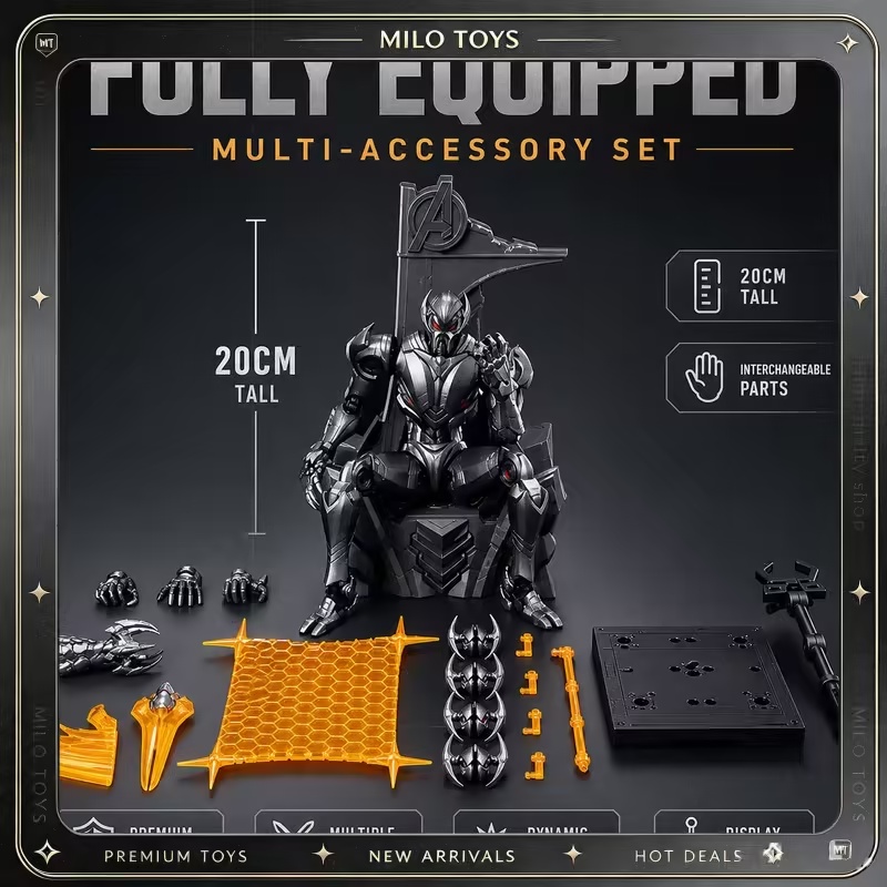 Model Kit Ultron - บล็อกกี้ส์ อัลตรอน เลเจนด์ อิดิชั่น ชุดประกอบโมเดลฟิกเกอร์แอคชั่นสะสม สำหรับนักสะสมและเป็นของขวัญ