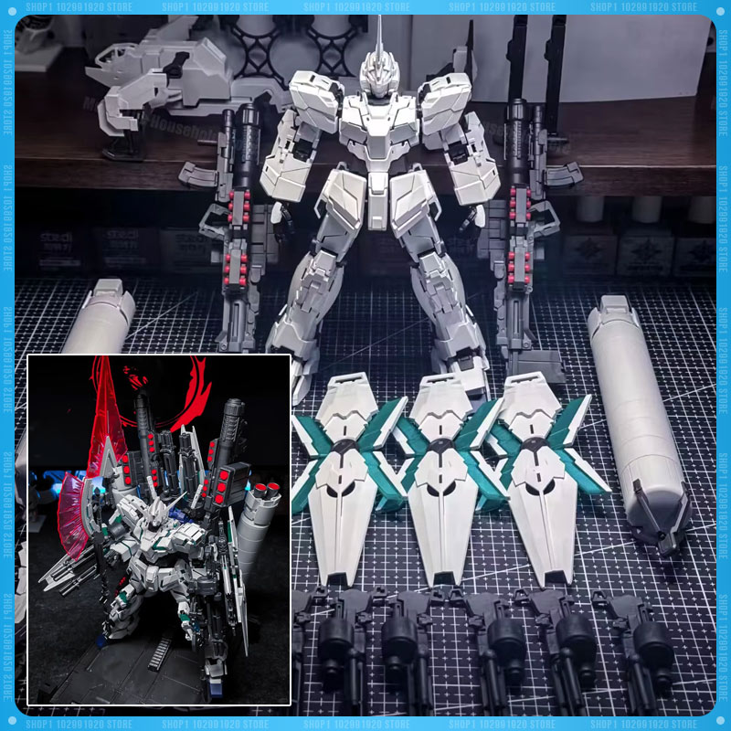 Model Kit Robot - มีสินค้าในสต็อก 1/100 MENGHU โมเดล MGEX RX-0