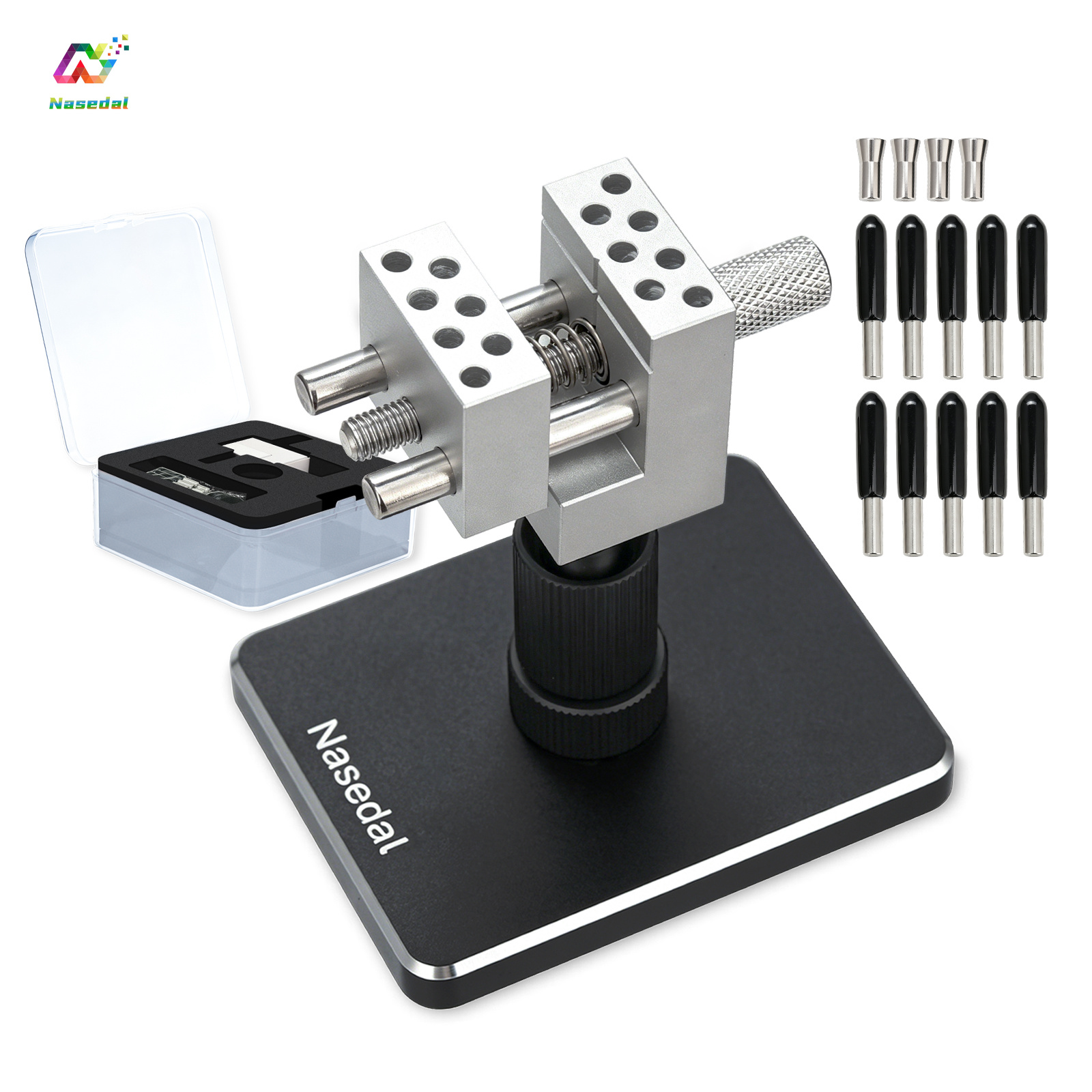 Model Kit Vise - Nasedal Mini Vise Pro เครื่องมืองานอดิเรกที่มีความแม่นยำสูง สำหรับงานกันดั้ม