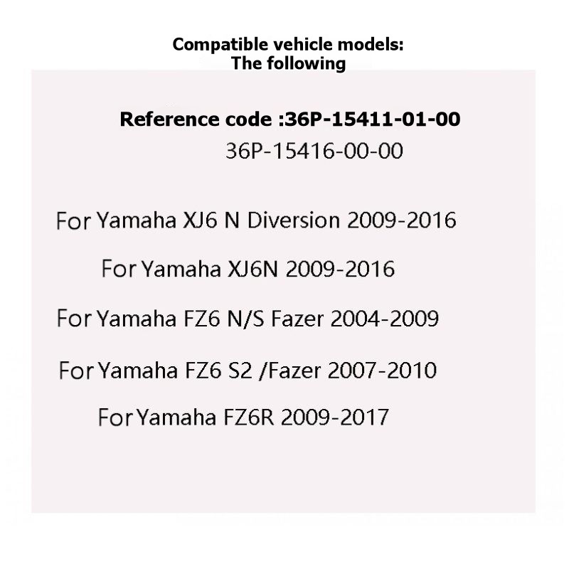 Model Kit Engine - ชุดป้องกันเครื่องยนต์รถจักรยานยนต์ ป้องกันการตกกระแทก สำหรับรุ่น XJ6N FZ6 ปี