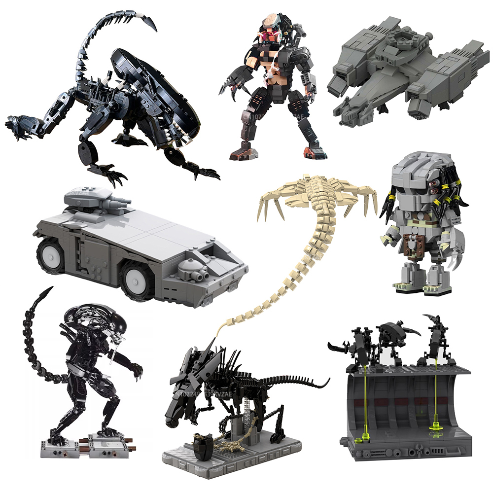 Model Kit Ultron - ชุดตัวต่อตุ๊กตาขยับแขนขาได้บล็อกก่อสร้างมอนสเตอร์ของขวัญสำหรับเด็ก