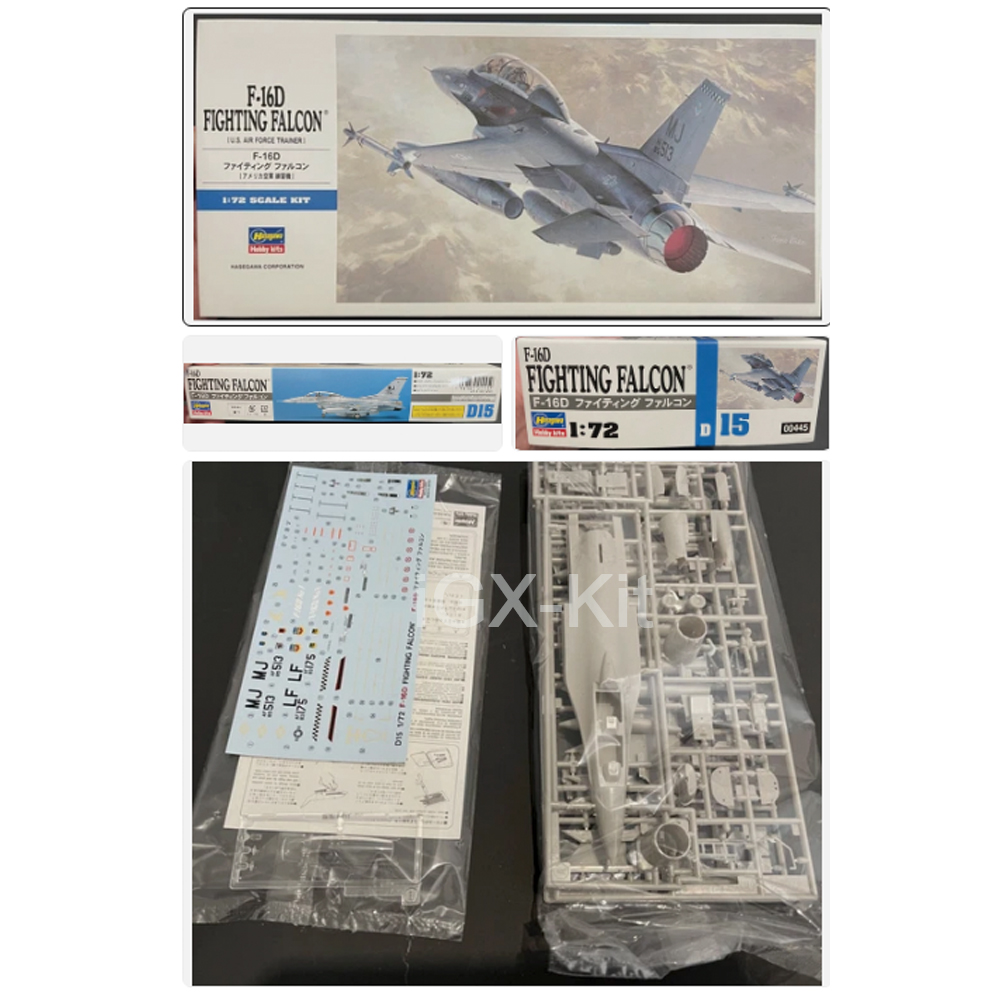 Model Kit F16 - 1:72 สเกล US F16 F16D F-16D