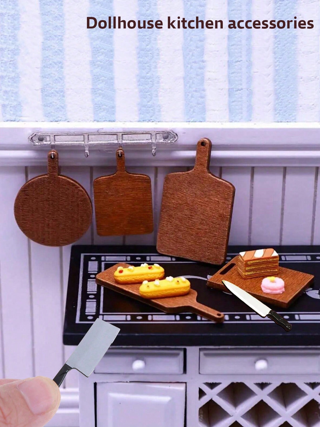 ชุดครัวจิ๋วสำหรับบ้านตุ๊กตา พร - Model Kitchen Set บทวิจารณ์และราคา