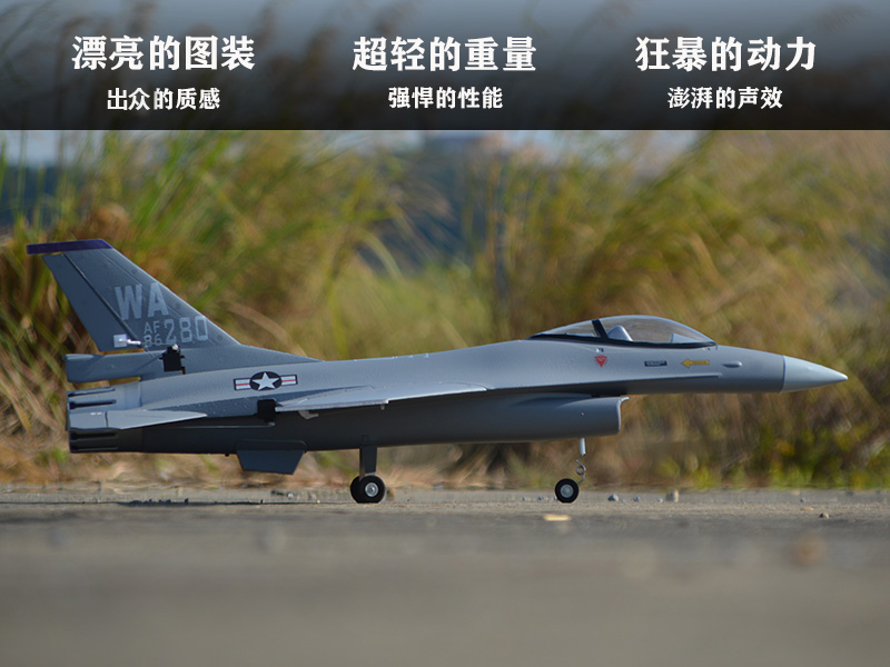 EPO RC เครื่องบิน 710mm Wingsp - Model Kit F16 บทวิจารณ์และราคา