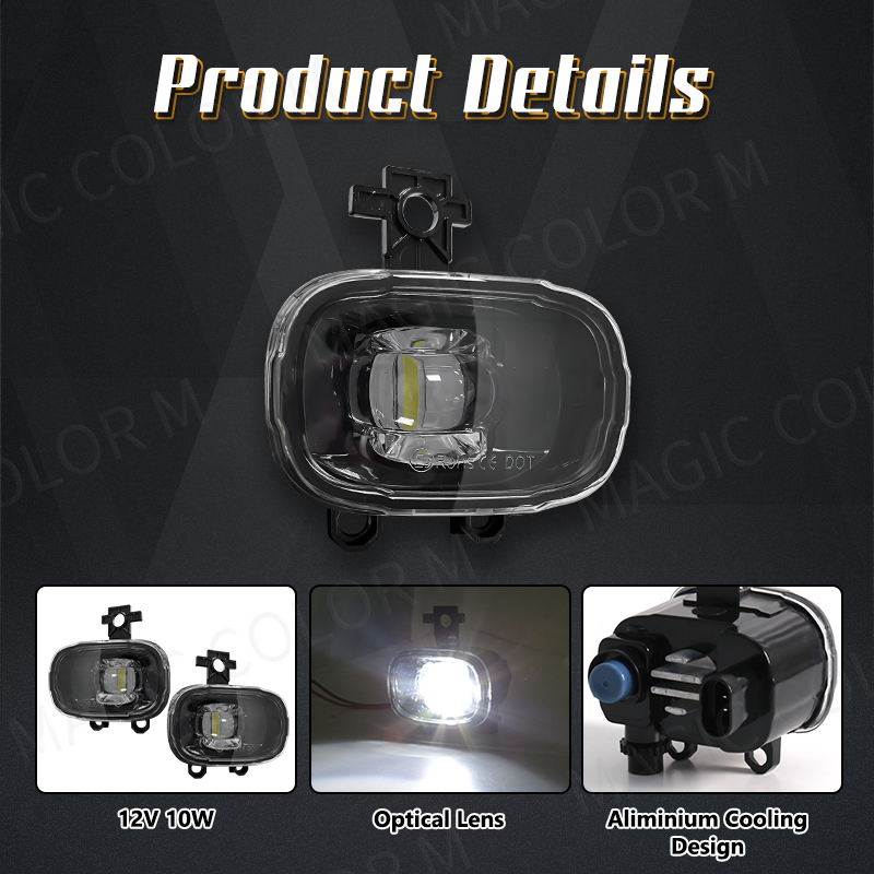 2ชิ้นไฟตัดหมอก LED สำหรับ Niss - Model Kit F16 บทวิจารณ์และราคา