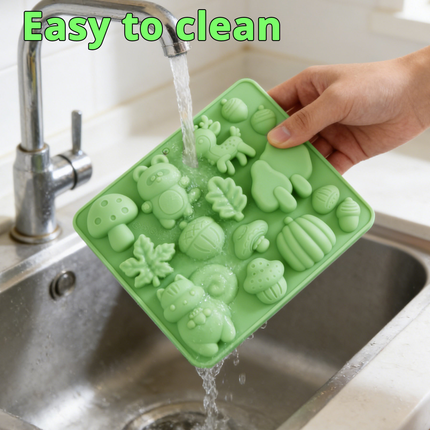 แม่พิมพ์เค้กซิลิโคนรูปสัตว์ 1  - Model Kitchen Set บทวิจารณ์และราคา