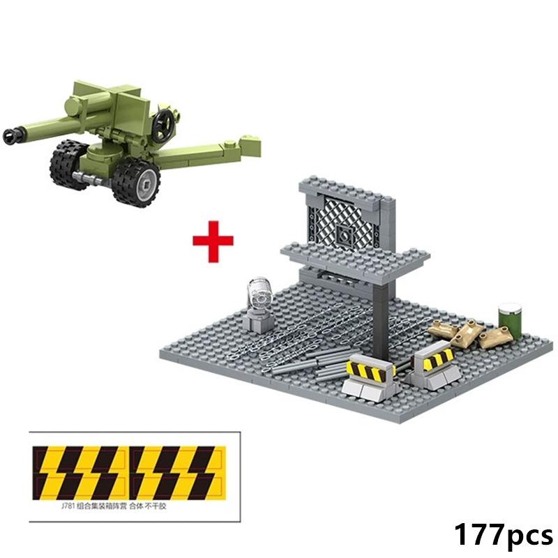 ชุดตัวต่อแบบจำลองสถานการณ์สนาม - Model Kit Plastic บทวิจารณ์และราคา