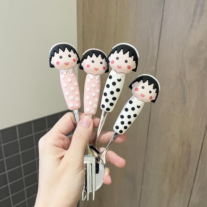 ชุดช้อนส้อมลายจุดน่ารัก ชิบิมา - Model Kitchen Set บทวิจารณ์และราคา