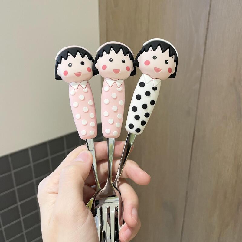 ชุดช้อนส้อมลายจุดน่ารัก ชิบิมา - Model Kitchen Set บทวิจารณ์และราคา
