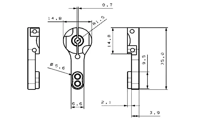 NEEBRC 25T RC Servo Horn อลูมิ - Model Kit Frame บทวิจารณ์และราคา